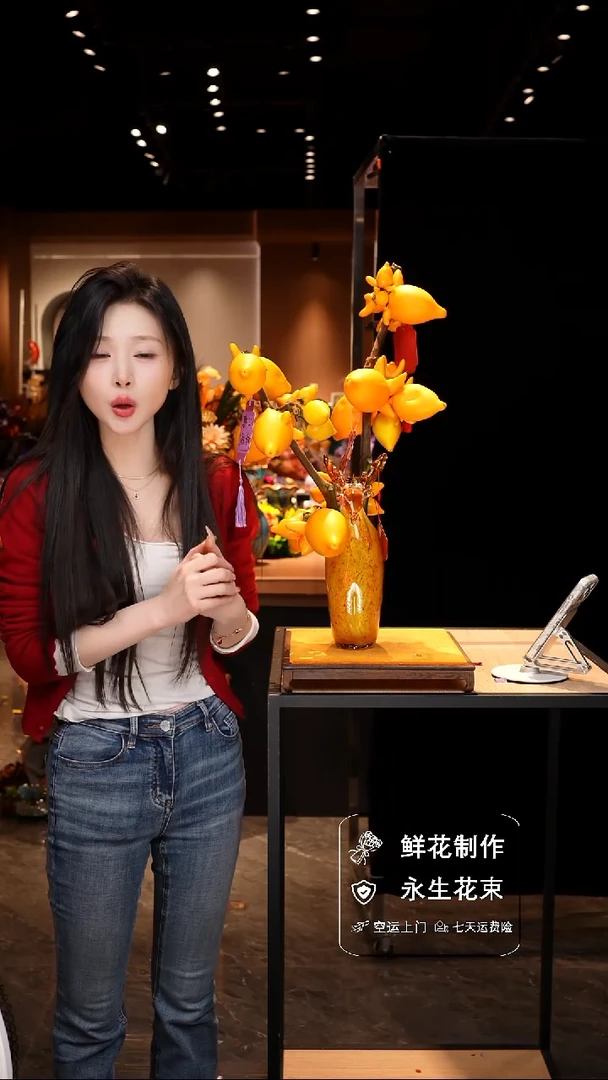 手工艺品琉璃手工花器花束空运包邮送货上门-以图片为准