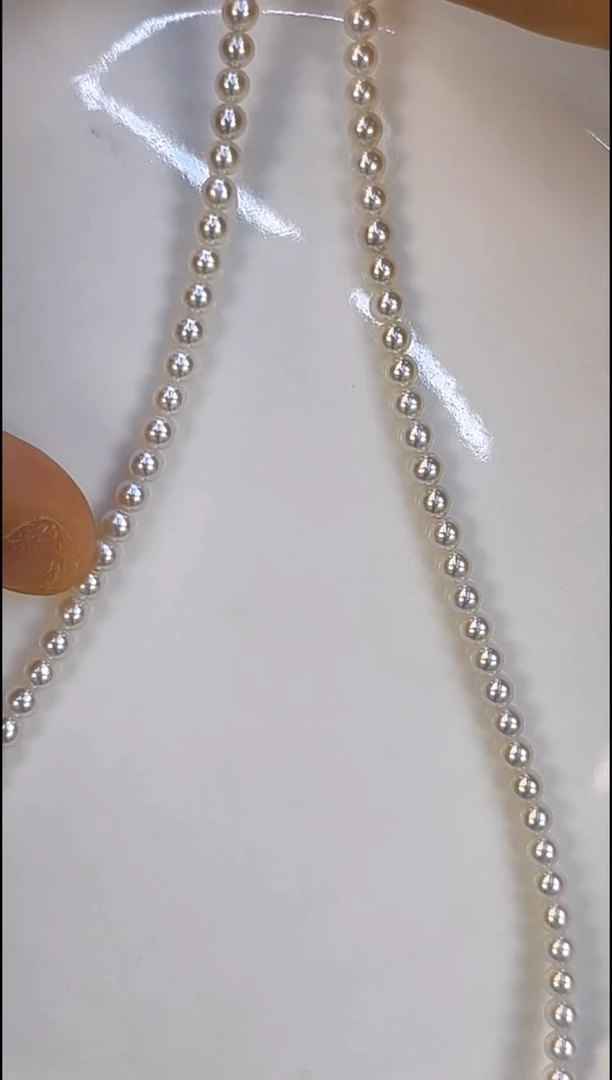 项链14K金镶嵌淡水珍珠4