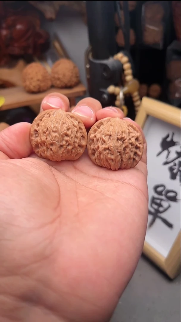 吊坠文玩核桃磨盘37