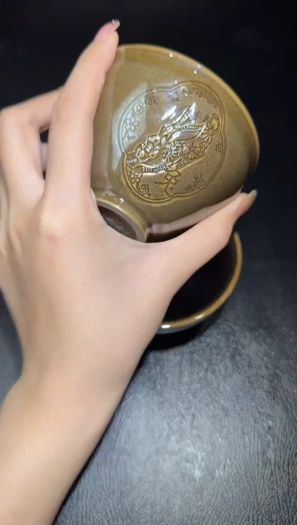 茶盏用****5余旋十二生肖兔189