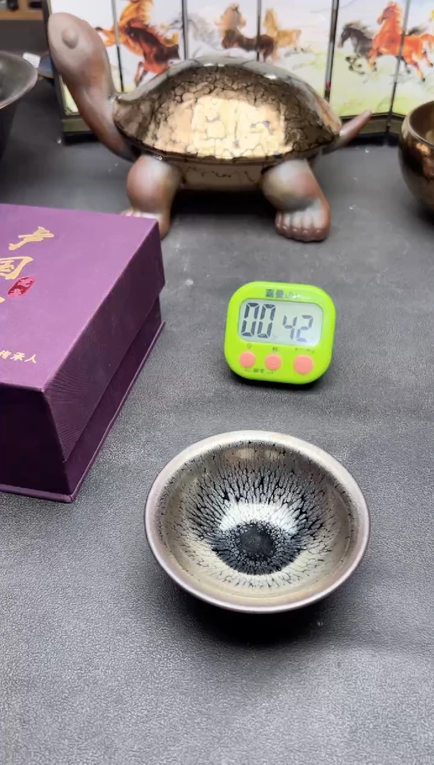 茶盏人****欢832礼盒证书建盏