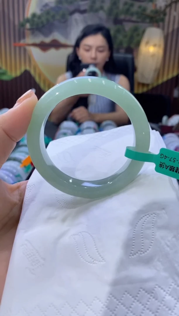 翡翠手镯未镶嵌多人09493