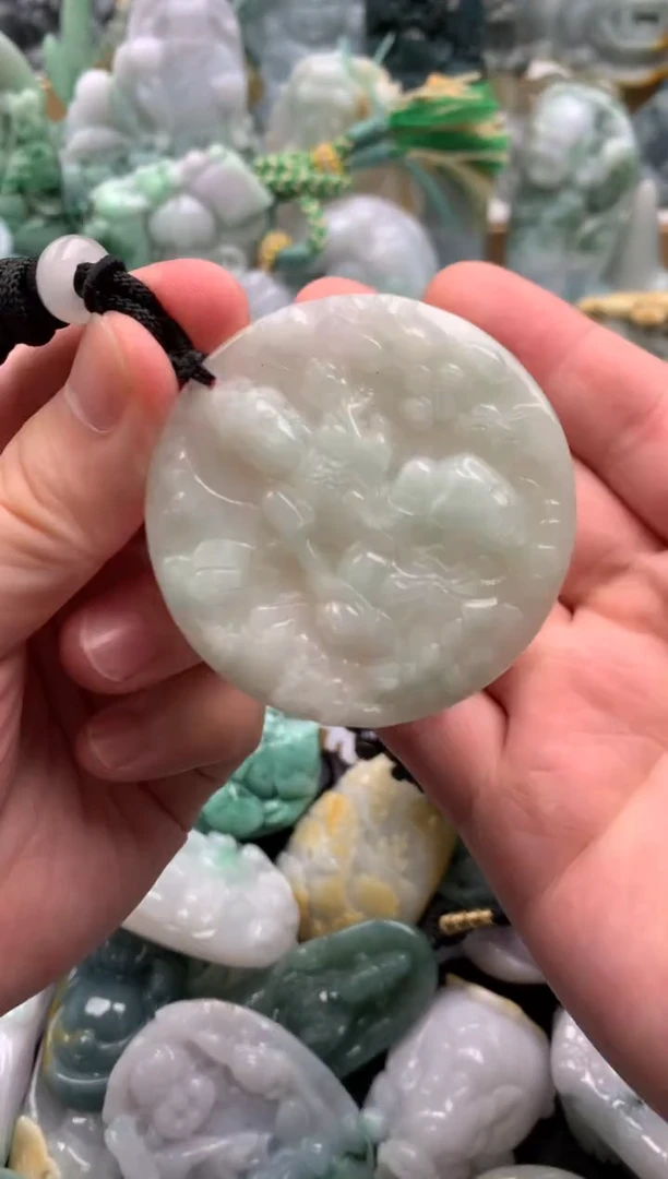 吊坠(不含链)未镶嵌翡翠1