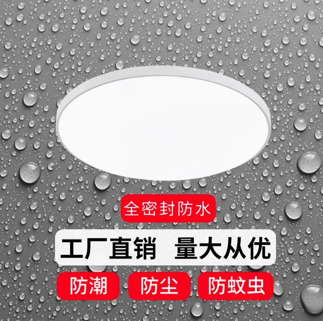 【我是赠品】2025新款小型吸顶灯简约护眼轻奢三色光防眩晕