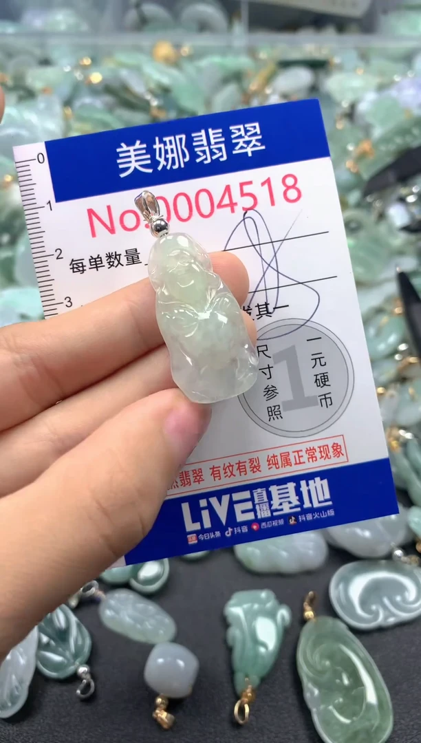 颈饰未镶嵌翡翠4518