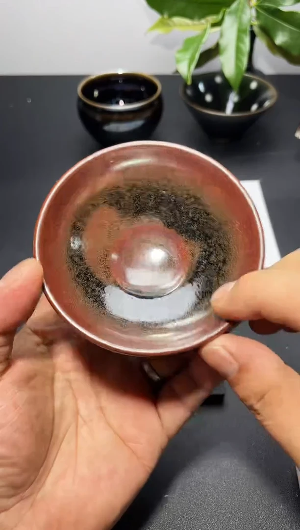 茶盏207叶紫建盏