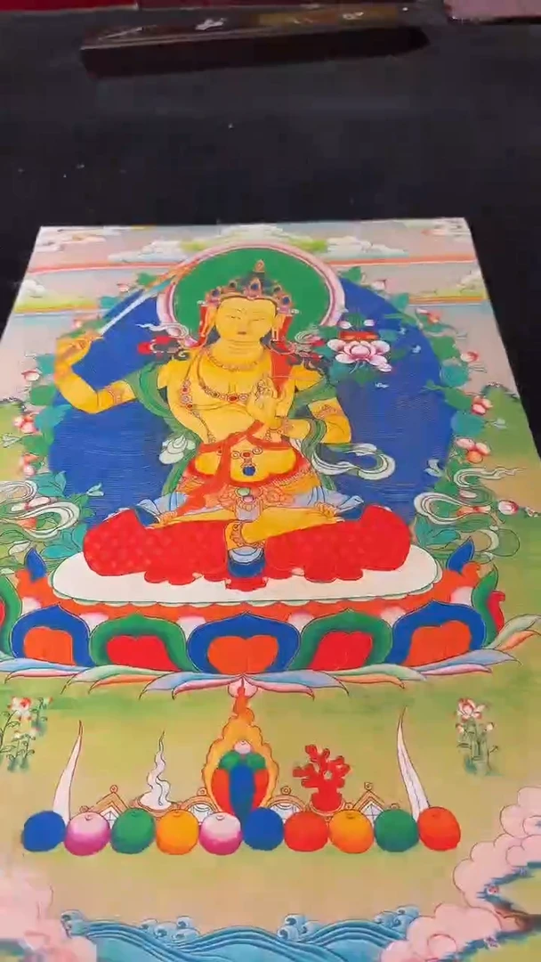 卷轴画藏式珍藏彩绘艺术馆5921