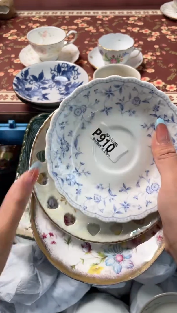 瓷片小*点瓷器瓷器P910