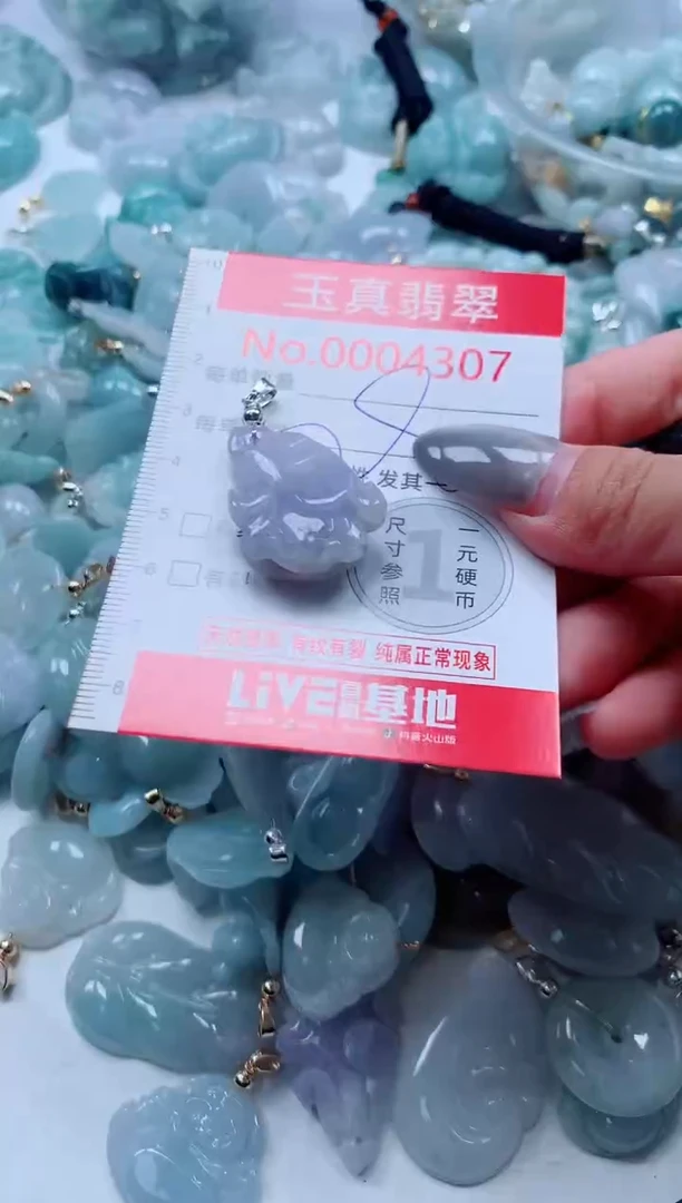 吊坠(不含链)未镶嵌翡翠4307