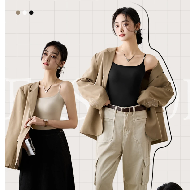 5602山茶花香养护型杯垫一体美背