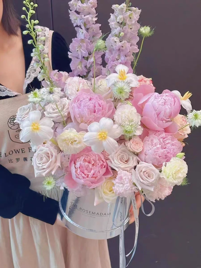 抱抱桶小富翁插花送礼节日礼物花店用品花艺资材