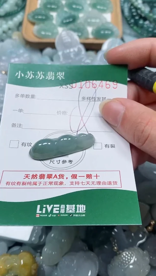 【闪购商品】翡翠颈饰未镶嵌闪购商品0106469