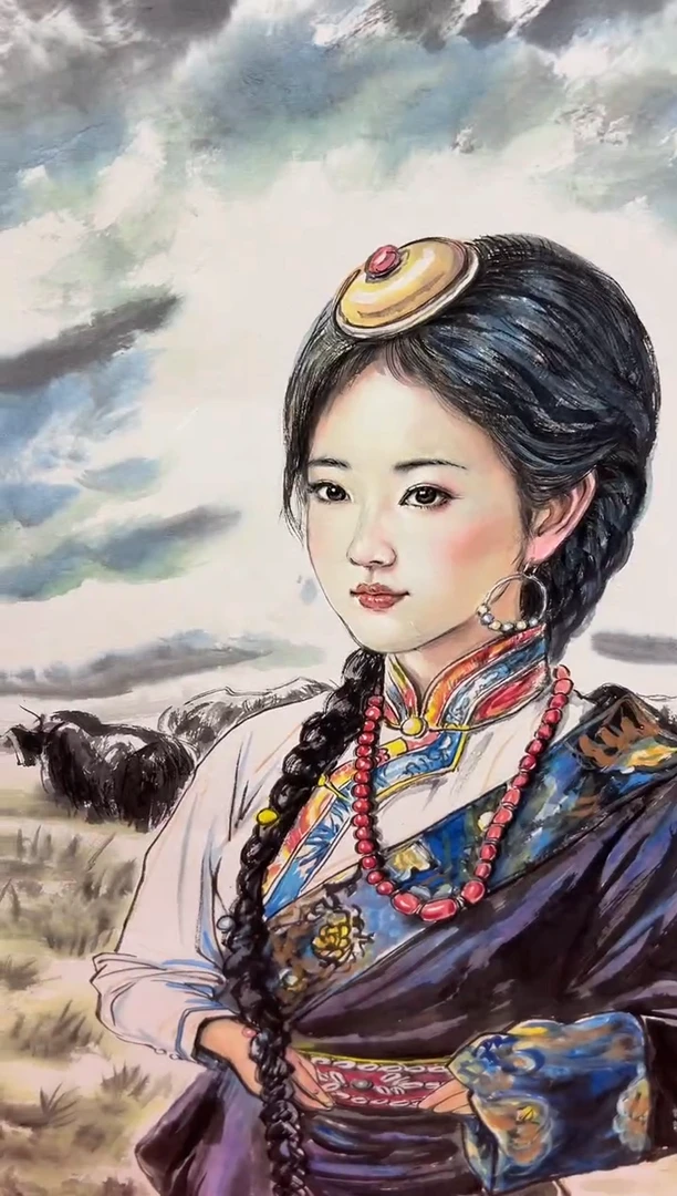 【闪购商品】国画道一老师亲笔绘画作品B70