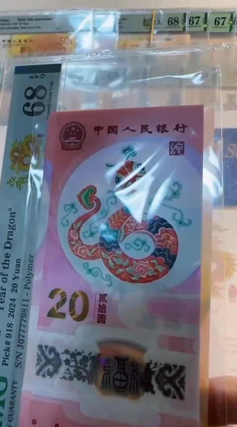 【闪购商品】2025龙钞J033331528 包68