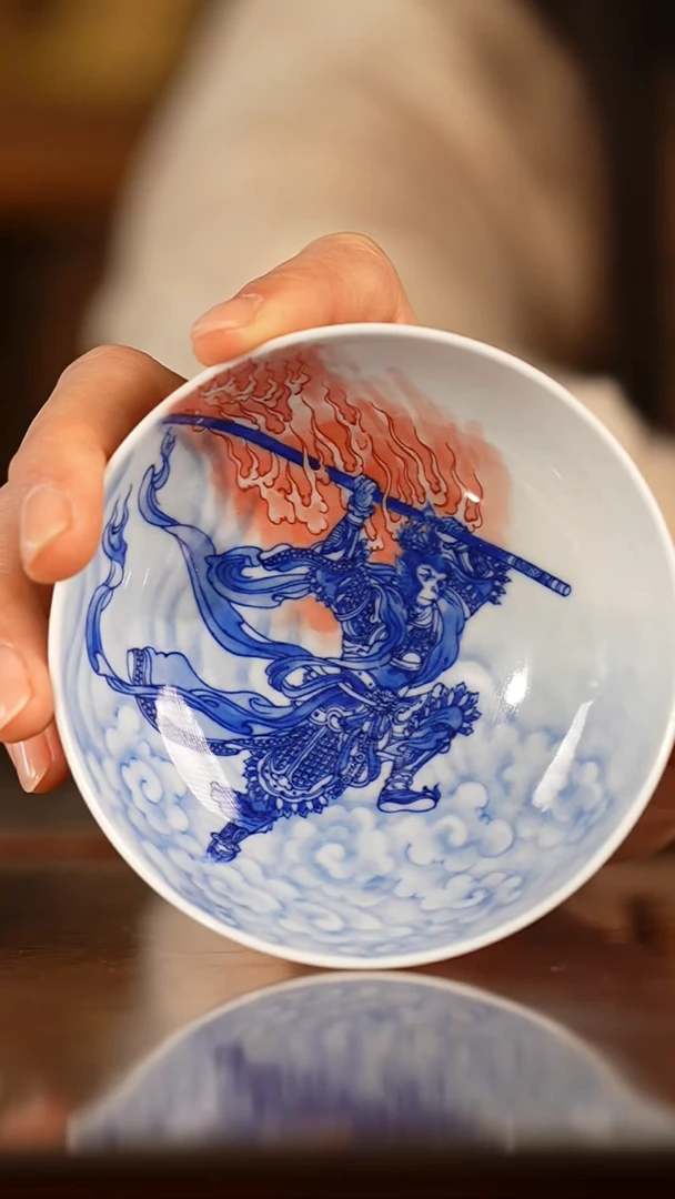 瓷瓷姑娘燕鸿开物孙悟空普洱杯