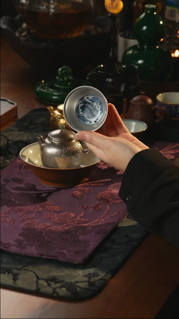 瓷片云由山坊