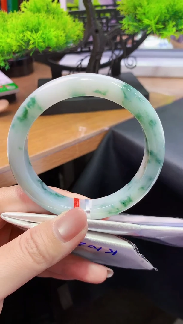 未镶嵌手镯翡翠k100天然缅甸A货翡翠62正圈