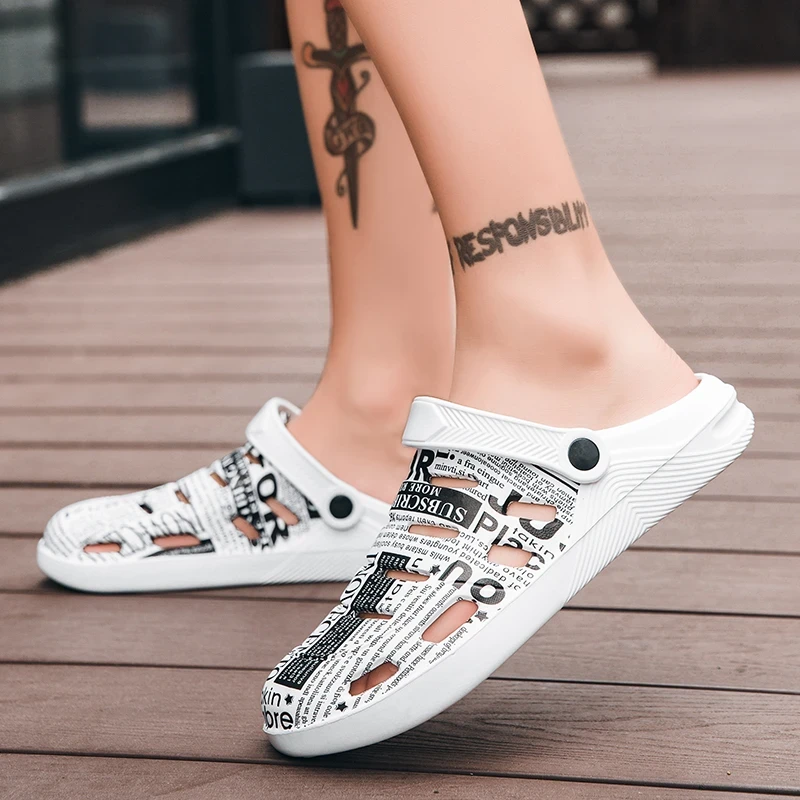 夏季超轻超软拖鞋凉鞋居家户外开车海边沙滩溯溪鞋涉水鞋洞洞鞋