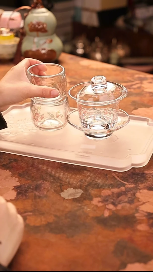 陶瓷茶具（无礼盒无茶盘）@@ZH994