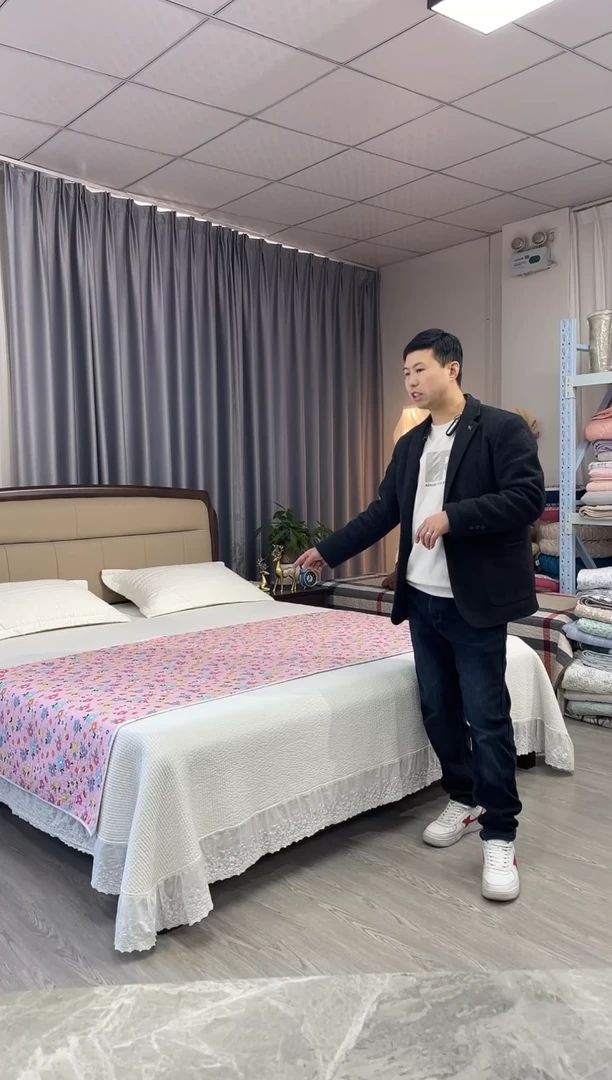 棉90cm*210cm 粉花似锦