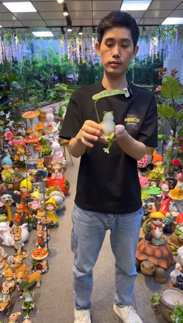 无花朵花园庭院摆件&00&