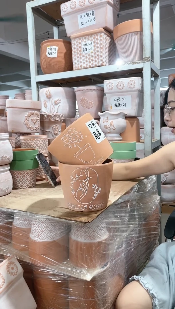 擦白盆花＋手捧蝴蝶口16-14