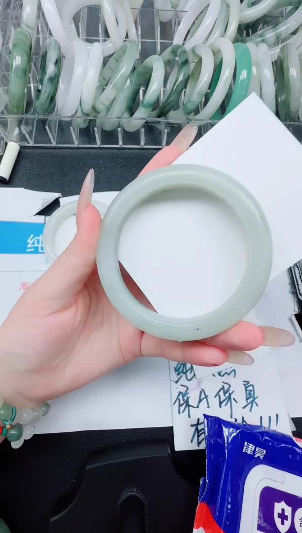 未镶嵌手镯石英质玉784/59