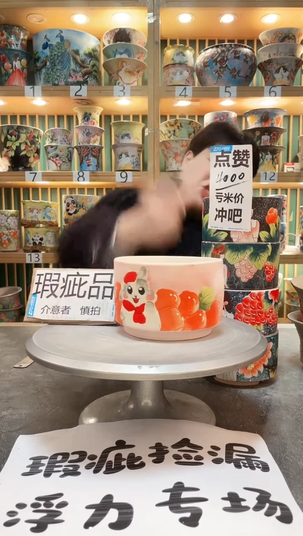 【闪购商品】瓷片默认微瑕一物一拍0221-083