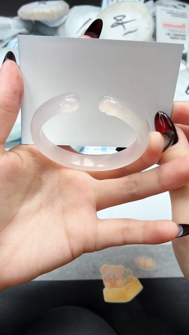 未镶嵌手镯石英质玉76/猫爪54
