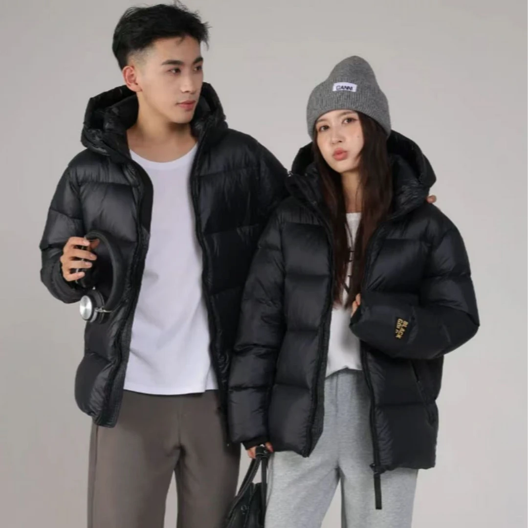 黑金棉服冬季短款运动棉衣