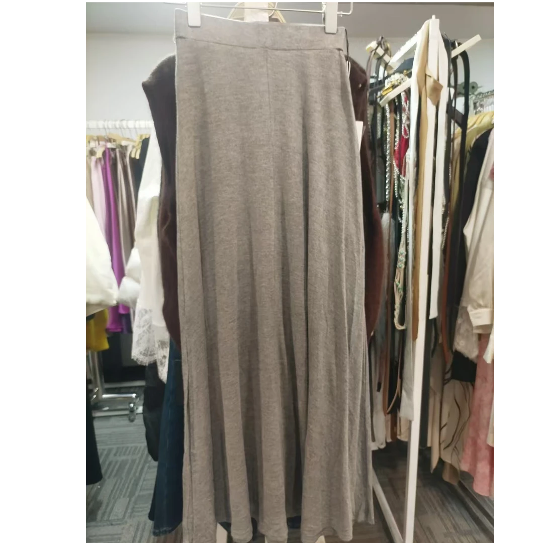 秋冬高级垂感半身裙 0611