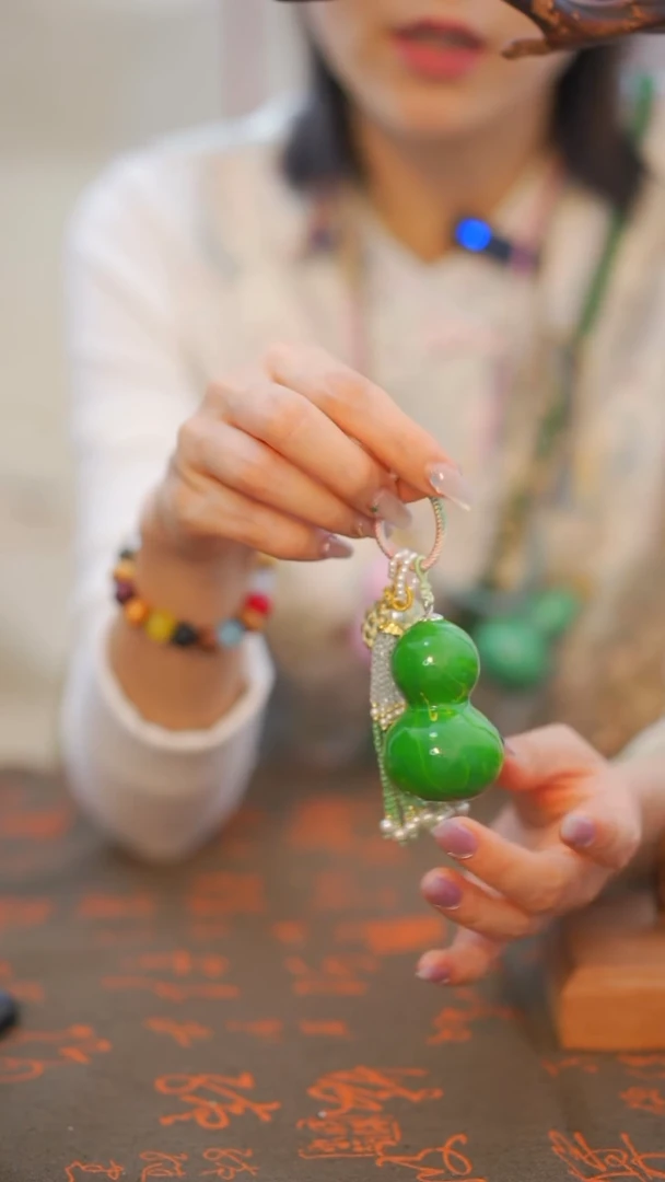 81非遗漆手艺工天然葫芦文玩福禄