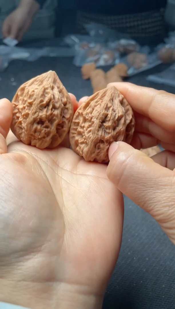 把件文玩核桃w291  鸡心  40尺