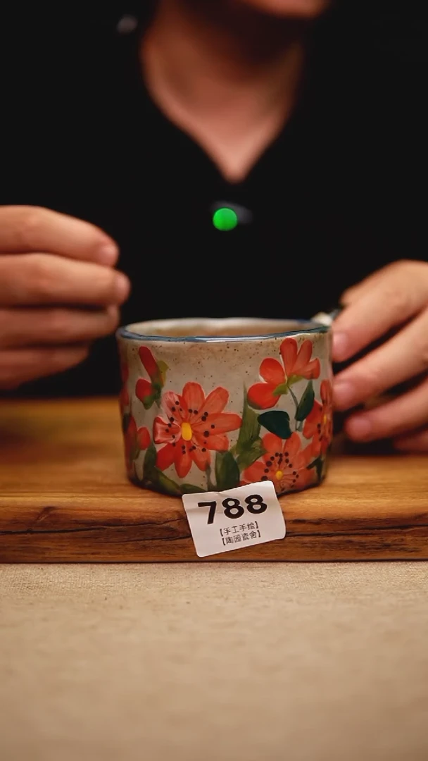 @@陶园瓷舍@@纯手工手绘@高温釉下彩