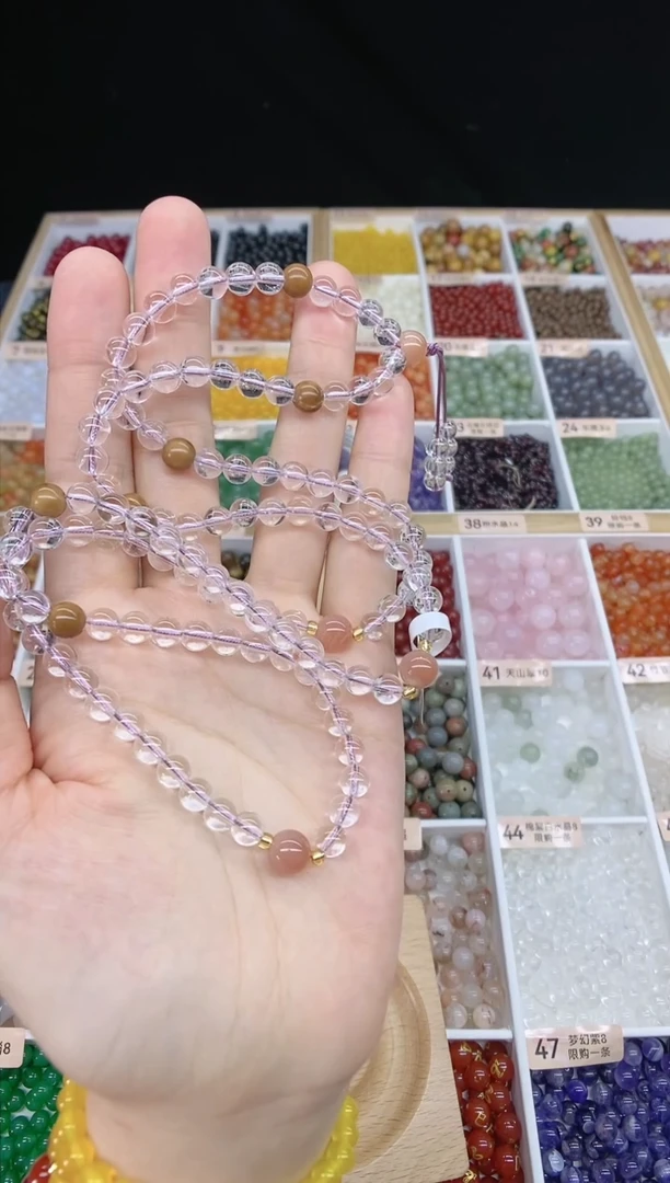 【闪购商品】水晶手串未镶嵌白水108