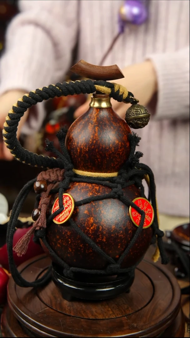 335号500ml左右非遗大漆酒葫芦