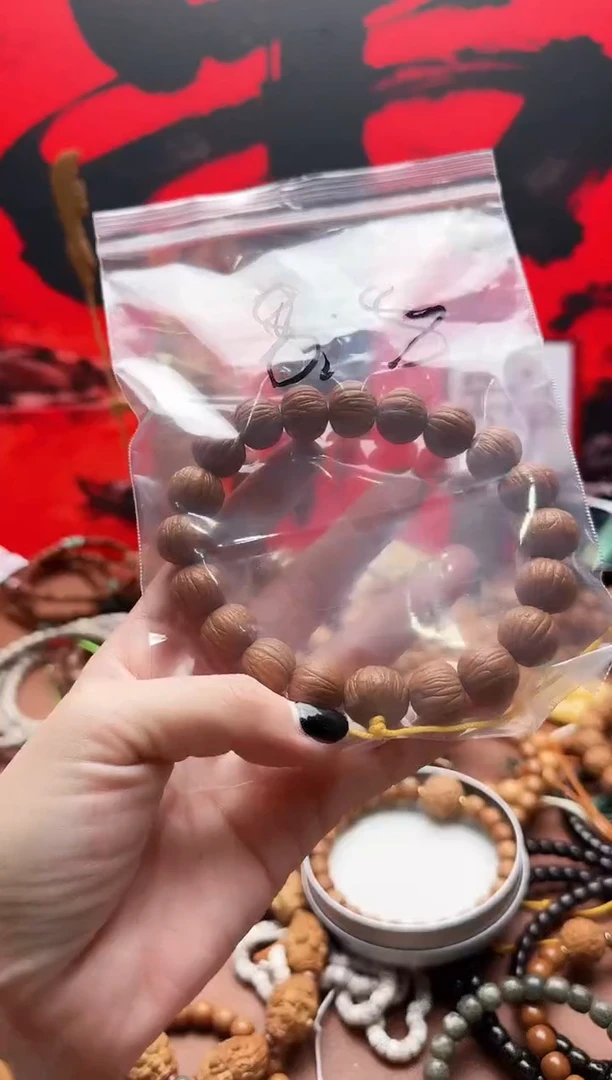 手串猴头核桃原皮手持