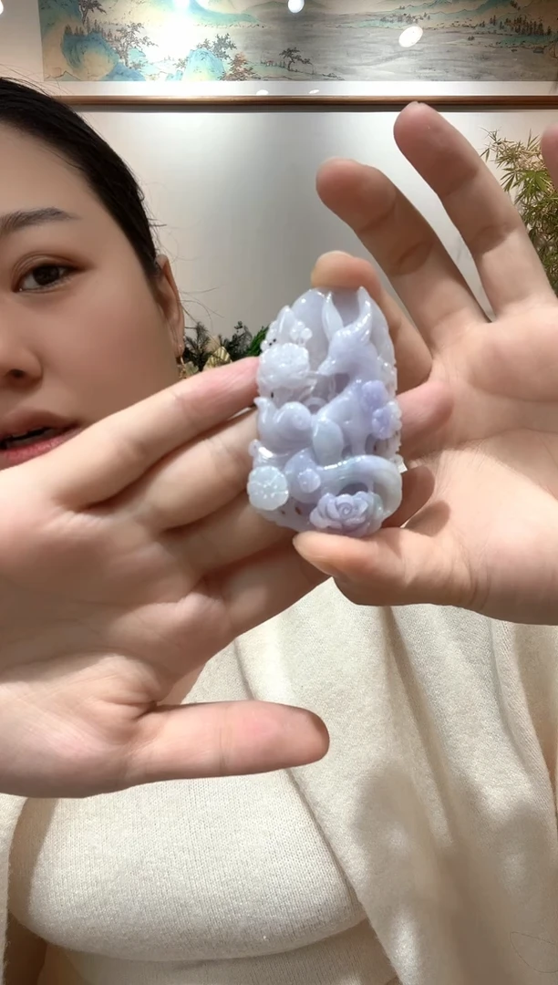 吊坠(赠链)合金翡翠国风