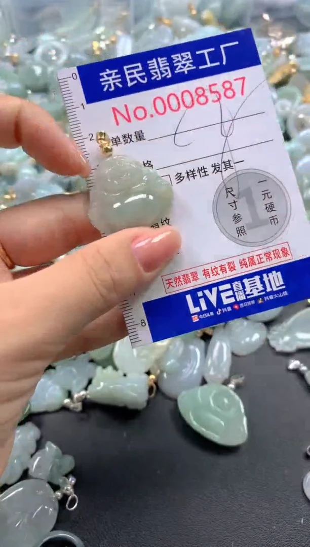 颈饰未镶嵌翡翠8587