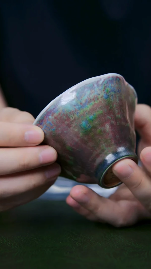 老师手工作品，梅花玉一物一拍