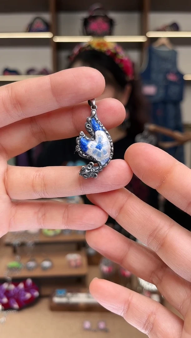 织绣1652黔东南苗族刺绣