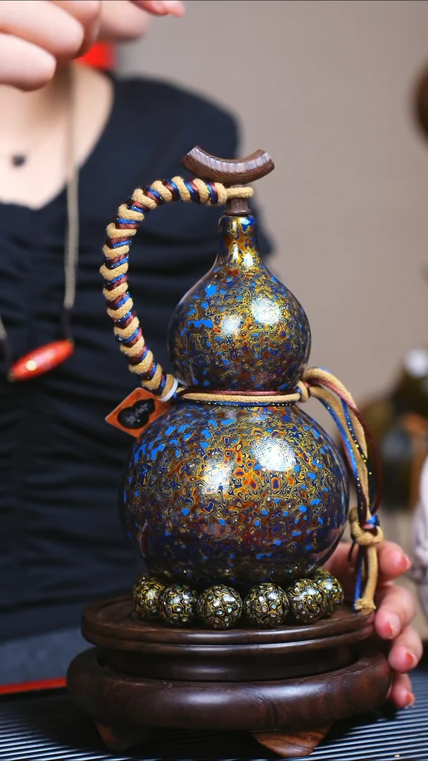 【闪购商品】JK098迎元宵臻选大漆酒葫芦