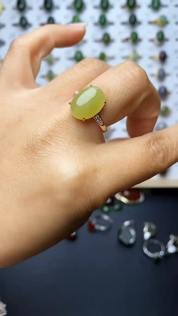 【闪购商品】和田玉戒指未镶嵌1