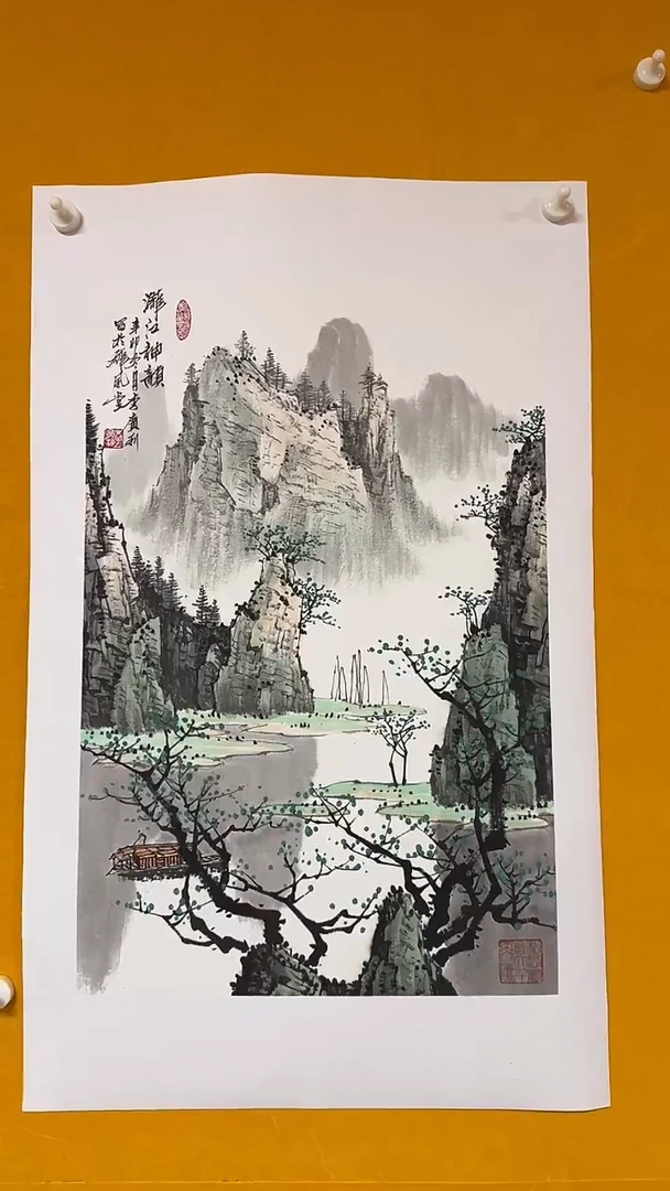 国画雄风堂书画作品