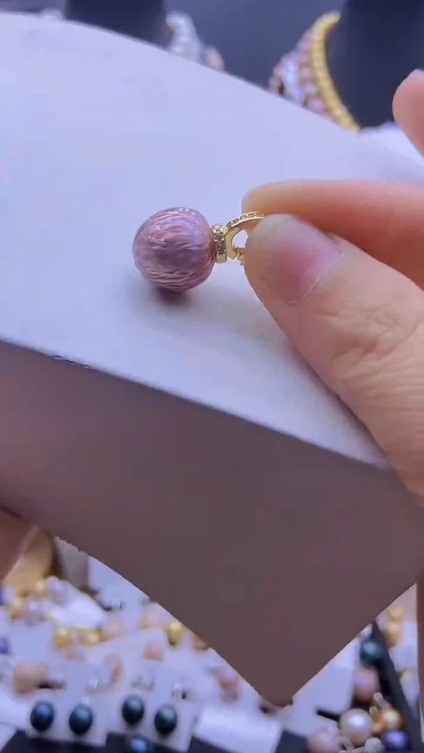 未镶嵌淡水珍珠原创设计1