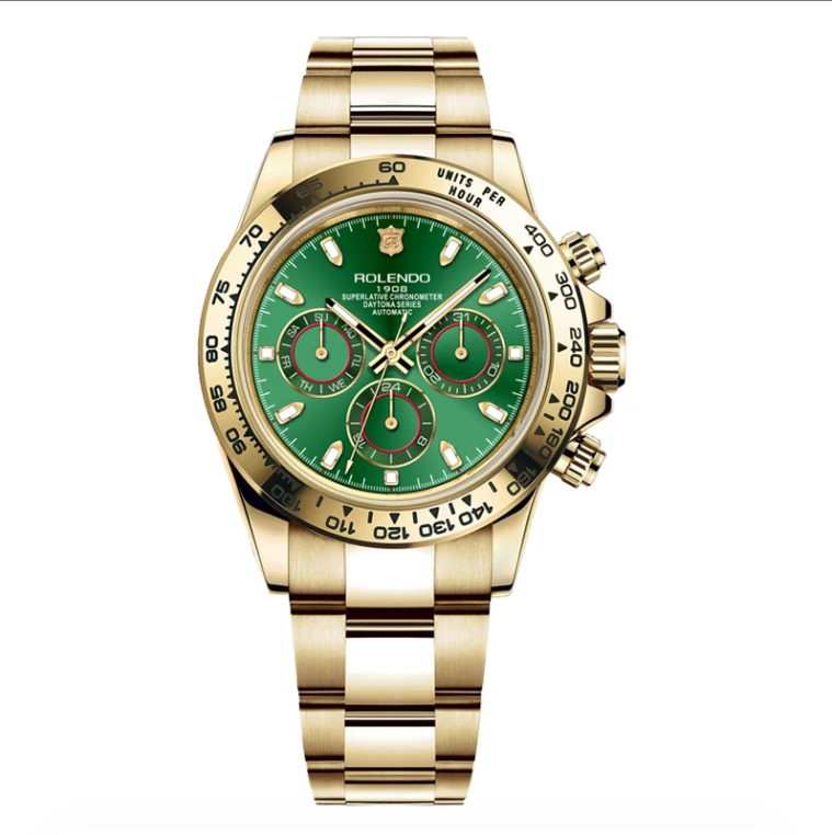 男士全自动多功能高端机械腕表（105仓）