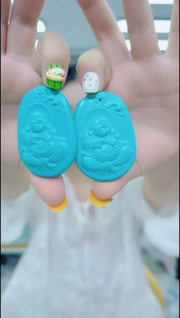 玛瑙/玉髓颈饰合金2320雕刻牌