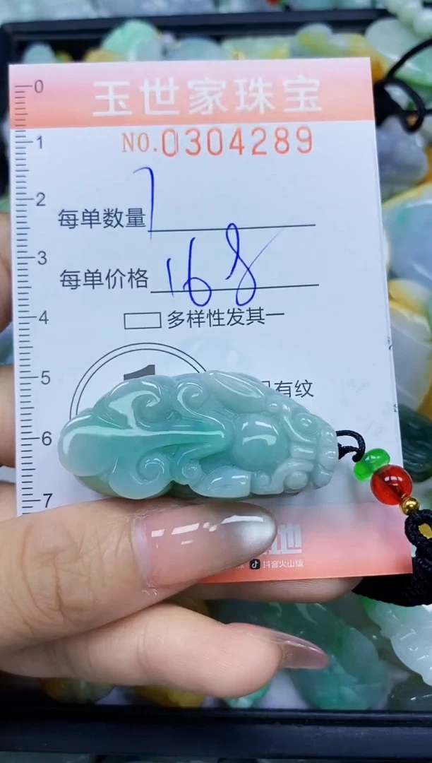 翡翠未镶嵌颈饰闪购0304289