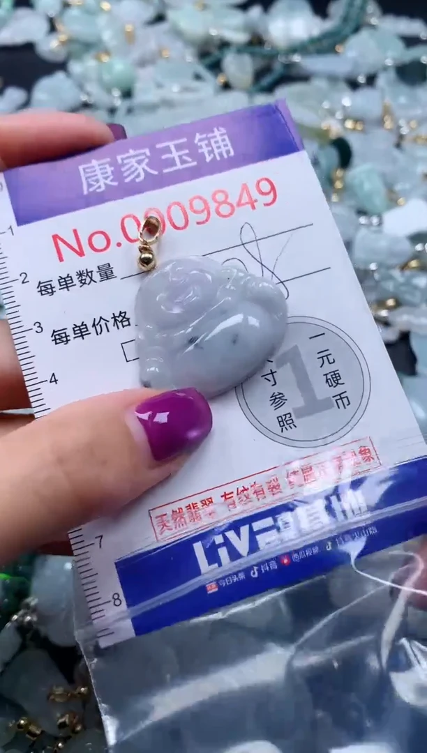 颈饰未镶嵌翡翠9849