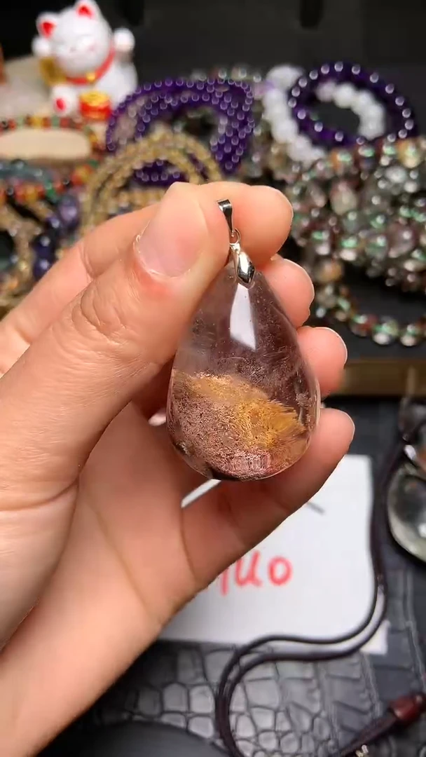 【闪购商品】水晶吊坠(赠链)未镶嵌53